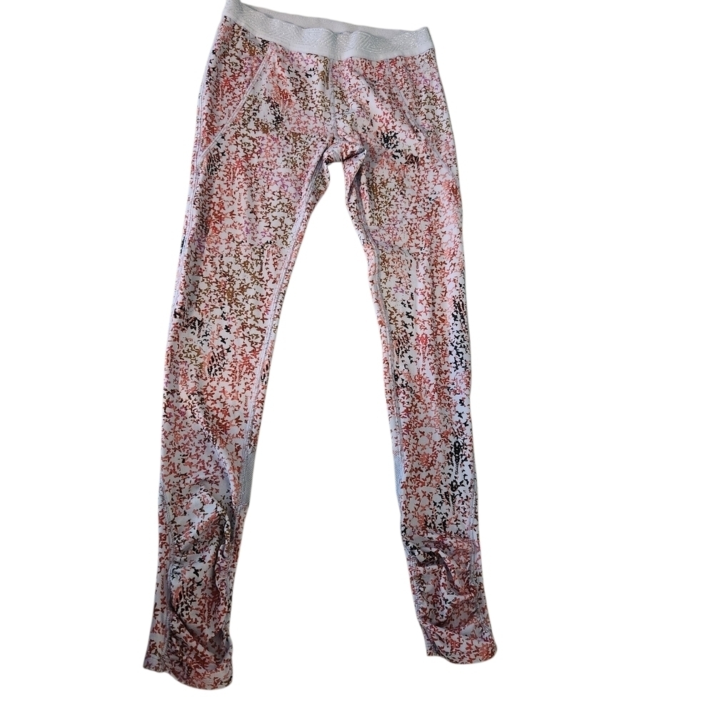 Free People Movement Twist Pointe Printed Low-Rise Legging, Sz S